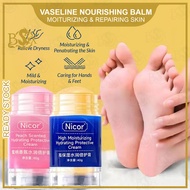 DRB Portable White Vaseline Hand Foot Cream Peach Real Moisturizing Double Stick Anti-Drying Hand Fo