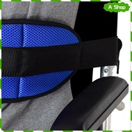 [Wishshopeeljj] Wheelchair Seat Belt Fall Protection Accessories Chest Cross Waist Lap Strap