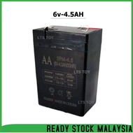 Rechargeable Battery 6v 4.5ah 6v 7ah 12v 4.5ah Ride On Car ride on jeep ride on motor lts part