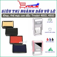 Ink tray, ink card for Trodat 4810, 4910, 4850 stamps