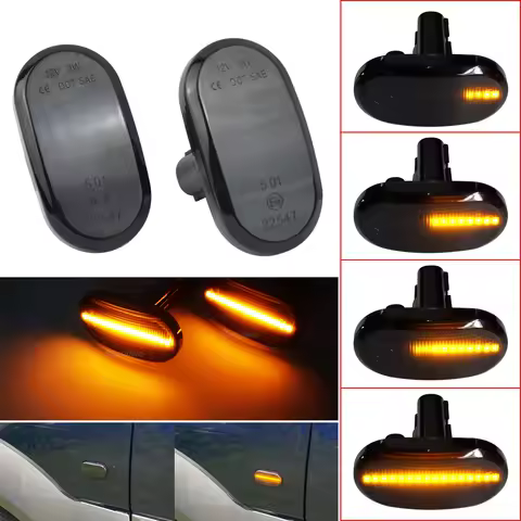 1PAIR Led Dynamic Side Marker Turn Signal Repeater Light Blinker For SUZUKI JIMNY JB64W JB74 JB23 20