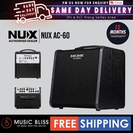 NUX AC60 60-watt Acoustic Guitar Amplifier (AC-60)