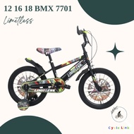 16 Sepeda Bmx 7701 Limitless / Sepeda Bmx / Sepeda Anak Laki-Laki