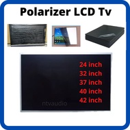 Polarizer film Tv LED LCD tinted polarized monitor 32/37/40/42 inch 0/90/45 degree Polarizing Repair