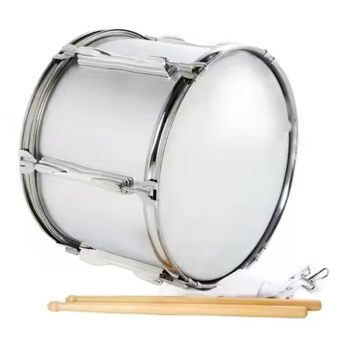Professional 13 Inch Double Tone Drum Small Marching Drum With Back Frame For Students And Teams Ins