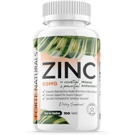 Tablet Zink 50mg untuk Perut Sensitif Formula Suplemen Lembut Tanpa Rasa Mual untuk Pengguna GLP1 Mu