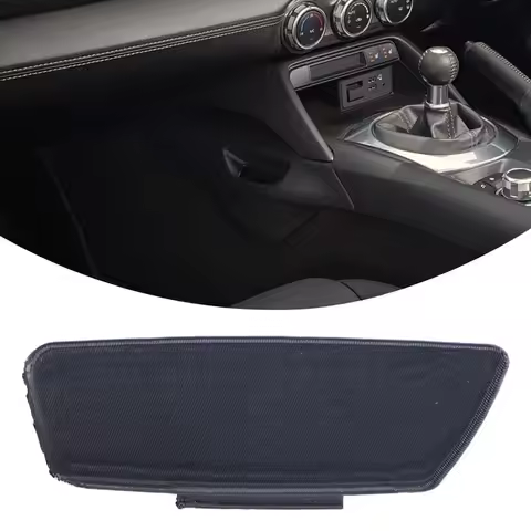 ABS Black Car Interior Passenger Side Cup Holder Blank Hole Plug Dust Prevent Cover Trim for Mazda M