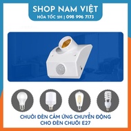 Chuôi Đèn Cảm Biến Chuyển Động Đui E27