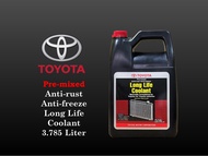 ORIGINAL Toyota - Pre-mixed Coolant 3.785L Anti-rust Anti-freeze Long Life Radiator Coolant - 3.785L