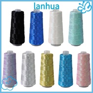LANHUA Silver Core Yarn, Gold Silver Core Wire Fine Gold Silver Yarn, Knitting Wool Goods Super Shin