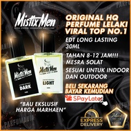 Mistix Men Perfume Original 30ml Long Lasting Edt Edp Minyak Wangi Lelaki Viral Tahan Lama Perfume for him Gift Set Men