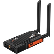 RX Only, Wireless HDMI Extender Receiver, Up to 1 TX to 4 RX Connections, Max Line-of-Sight Transmis