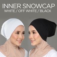 Inner Snowcap | Anak Tudung Cotton | Premium Quality Berlubang | Anak Tudung Nikah Anak Tudung Kahwi