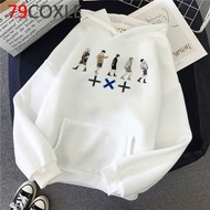 Novel Korean Style Kpop TXT Casual White Hoodie  Sweater   Hoodies & Sweatshirts  Cool  Size M-3XL M