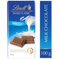 Lindt Swiss Classic , Creamy Smooth Milk Chocolate Bar, 100g