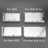 Plastic Clear Crystal Protective Hard Shell Skin Case Cover For Nintendo 3DS New 3DS XL LL Console &amp;Game