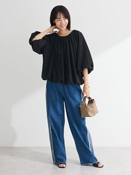 全新日本 Green Parks ELENCARE DUE 黑色燈籠袖造型衫 (官網同步) ON SALES$138 全場現貨