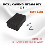 Plastic Casing Box X1 for DIY Components Size 7.7 x 5 x 2.5 cm