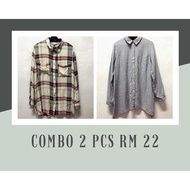 Preloved Flennel/BF Shirt