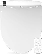 Bio Bidet Special Edition DIB Elongated White Electric Bidet Toilet Seat, On Demand Warm Water, Self Cleaning 3 in 1 Stainless Steel Nozzle, Wireless Remote Control, Posterior and Feminine Wash, Easy