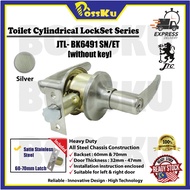 JTC Toilet Cylindrical LockSet Series JTL-BK6491 SN/ET (WITHOUT KEYS)