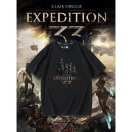 Shadow of Light: No. 33 Expedition Short-Sleeved RPG Game Merchandise Clair Obscur Street Wear T-Shi