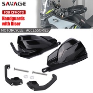 Handlebar Handguards with Riser For CFMOTO 450MT 2024 Motorcycle Hand Guards