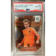 PSA Graded 2020 Select UEFA Euro #91 Frenkie De Jong GEM MT 10