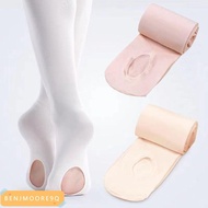 BENJMOORE9Q Nude Convertible Ballet Leggings - 60D Dancewear for Girls