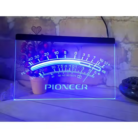 pioneer peak vu dB Display New neon light sign vintage home decor crafts
