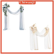 [Chiwanji] Artificial Wedding Arch Flowers Kit Silk Flowers Green Leaves Artificial Flower