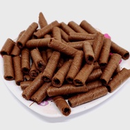 Snack Twister Coklat Astor Coklat 125gr Barcelona Twister Cokelat Wafer Roll mini Kiloan
