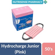 MEDICOS HydroCharge™ 4-ply Surgical Face Mask Junior (Pink) - 50's