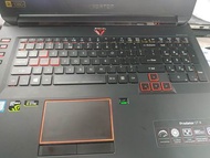 Acer predator 17x i7 32g ram 512ssd+1tb hd nvifia gtx1080