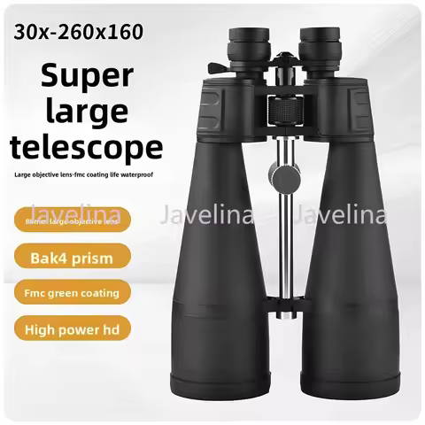 30-260 * 160 binocular zoom telescope, high magnification and high-definition, 80 zoom telescope