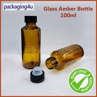 Glass Amber Bottle 100ml