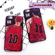 手機殼IPhone6/7/8/plus(沒有X) : Slam Dunk角色球衣背影全包邊軟殼