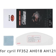 Anti-fog Patch Suitable Adapt for CYRIL FF352 AH018 AH121 Helmet Visor Lens Pinlock Helmet lens acce