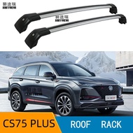 2Pcs Roof bars For changan cs75 plus 2019 2018 Aluminum Alloy Side Bars Cross Rails Roof Rack Luggag