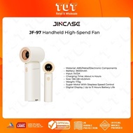 Jincase JF-97 l Handheld HighSpeed Fan l Fashion Aesthetic Design l 3600mAh Large Battery Capacity l