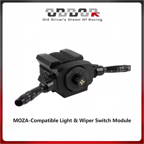 ODDOR Racing Simulator Combo Switch for MOZA –Lighting & Wiper Control with Hot-Swap Feature MOZA-Co