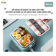 Multifunctional Mini Portable Electric Lunch Box Heat Retaining, 3-Storey 2-Storey Electric Rice Box BEAR SB-HC12L - 18T