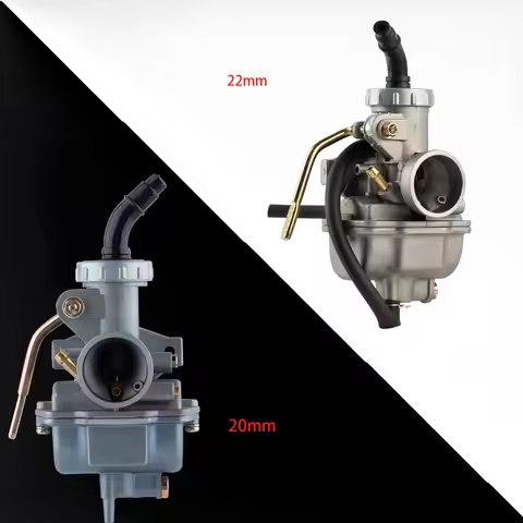 Motorcycle Carburetor PZ20 PZ22 Long Handle Manual for Honda XR80 CRF80 2004-2013 Dirt Bike Motocros