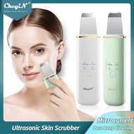 ☁■CkeyiN EMS Ultrasonic Vibration Skin Scrubber Facial Pore Cleaner Blackhead Remover Acne Comedo Ex