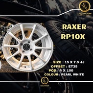 RAXER RP10X 15X7.5 ET35 4X100 PW