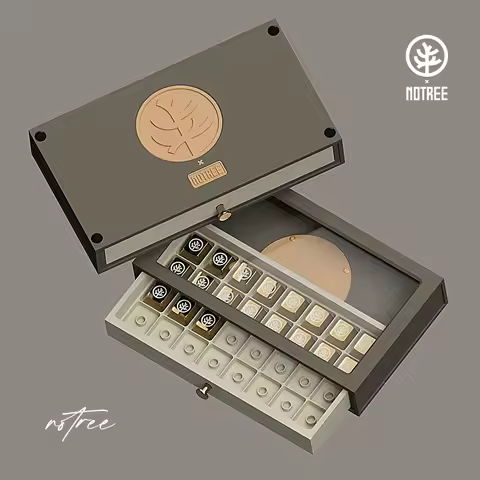 ECHOME Custom 3D Printing Keycap Storage Box Drawer Organizer Cherry Profile Metal Resin Keycap Dust