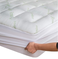 Cooling Breathable Pillow Top Mattress Pad For Back Pain Relief Cooling Gel Memory Foam Mattress Topper
