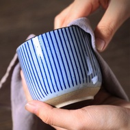 Japanese Tea Mug Handmade Ceramic Mug Dwarf Shape Drinking Water Coffee Mug Matcha Mug