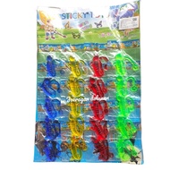 20pc Jely gecko/sticky gecko