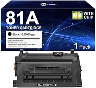Compatible 81A High Yield Toner Cartridge Replacement for 81A CF281A 81X CF281X for Enterprise MFP M
